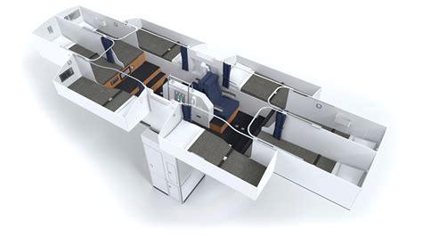 777 overhead crew rest area.